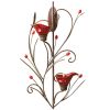 Red Calla Lily Wall Candle Holder