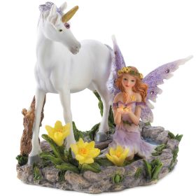 Magical Forest Fairy with Unicorn