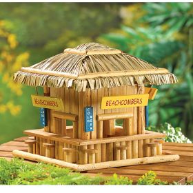 Beachcombers Tiki Bar Birdhouse