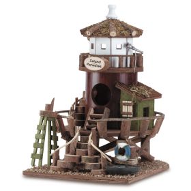 Island Paradise Lighthouse Birdhouse