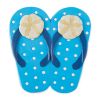 Cement Flip Flops Stepping Stone - Sand Dollar