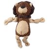 Squeaky Burlap Lion Pet Toy