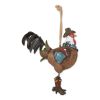 Rooster Cowboy Bird House