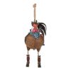 Rooster Cowboy Bird House