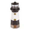 Solar Lighthouse Garden Decor with Rotating Light