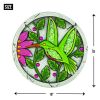 Green Hummingbird Cement Garden Stepping Stone