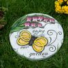 Enjoy Our Garden Bumblebee Cement Garden Stepping Stone