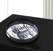 Made With Love Round Mirrored Metal Tray - 15 inches