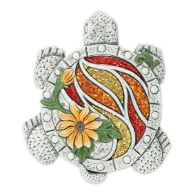 Sparkly Turtle Cement Garden Stepping Stone