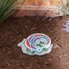 Sparkly Snail Cement Garden Stepping Stone