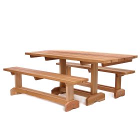 3-Piece 6-ft Market Table Set