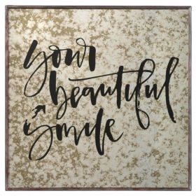 Your Beautiful Smile Decorative Mirror