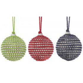 Christmas Ornament Set - Jute and Jewels