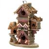 Multi-Level Wood Bird Lodge