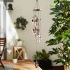 26-inch Bronze Wind Chimes with Bells and Cats