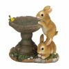 Playful Bunnies Bird Feeder