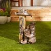 Cowboy Themed Garden Fountain