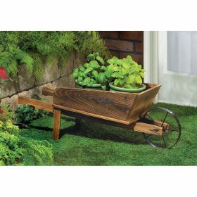 Old-Fashioned Wheelbarrow Planter