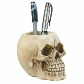 Skull Desktop Pen Holder